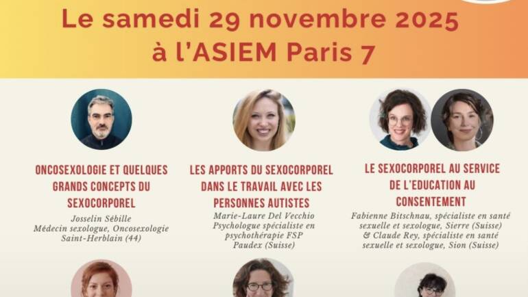 2e Colloque du CFSF – La reconnexion du couple via le sexocorporel- Paris 7 – 29/11/2025